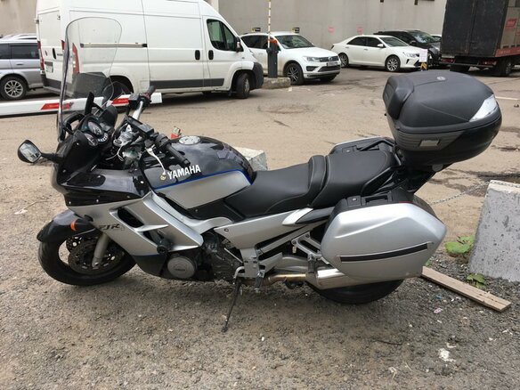 2001 Yamaha FJR1300, чёрный - вид 8