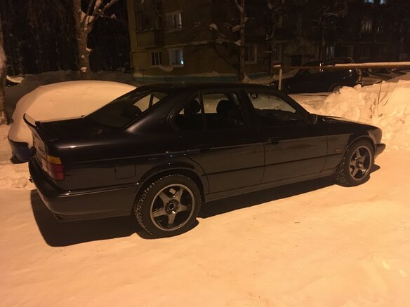 1994 BMW 5 серии 525i X III (E34), чёрный - вид 7