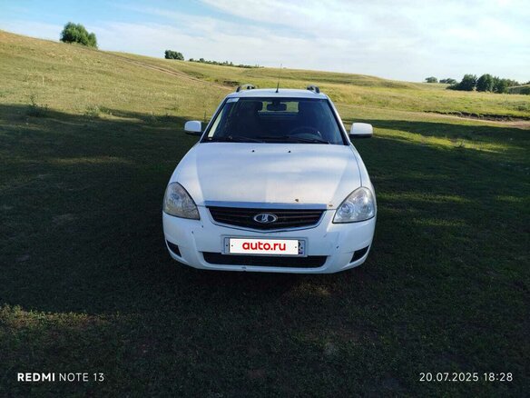 2011 Lada (ВАЗ) Priora I, белый, 390000 рублей - вид 1