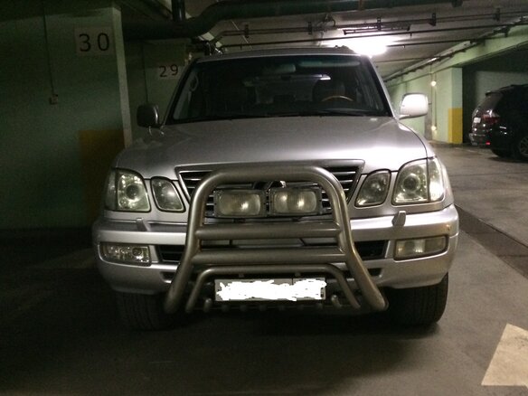2006 Lexus LX 470 II Рестайлинг, серебристый - вид 1