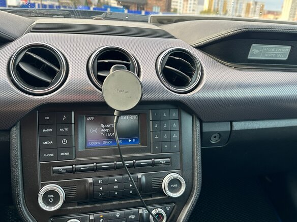 2016 Ford Mustang VI, синий, 1250000 рублей - вид 6