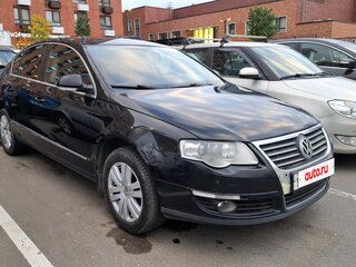 2009 Volkswagen Passat B6, чёрный, 370000 рублей, вид 3
