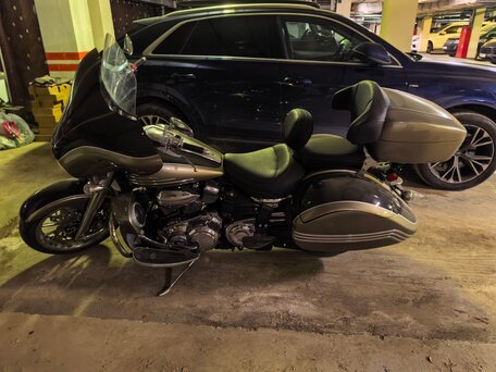 2006 Yamaha XV 1900, зелёный, 750000 рублей, вид 4