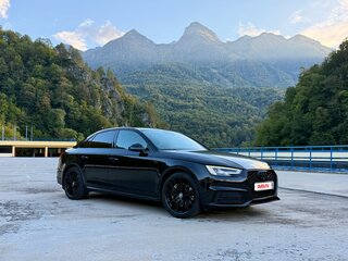 2017 Audi A4 V (B9), чёрный, 2450000 рублей, вид 5