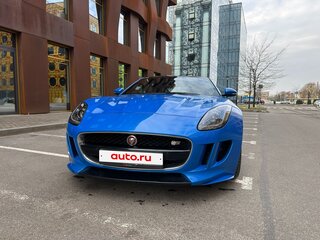 2016 Jaguar F-Type S I, голубой, 5100000 рублей, вид 3