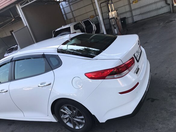 2019 Kia Optima IV Рестайлинг, белый, 2500000 рублей - вид 30