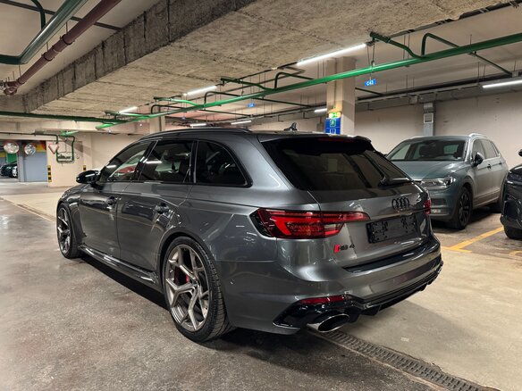 2019 Audi RS 4 IV (B9), серебристый, 5500000 рублей - вид 6