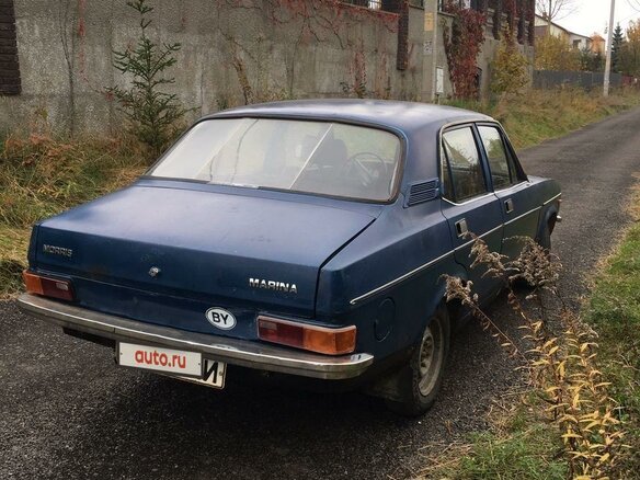 1972 Morris Marina, синий - вид 1