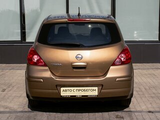 2007 Nissan Tiida I, коричневый, 459000 рублей, вид 4