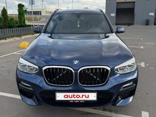 2017 BMW X3 30i xDrive III (G01), синий, 3149000 рублей, вид 3
