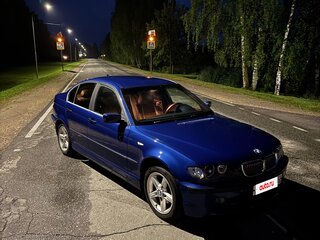 2003 BMW 3 серии 320i IV (E46) Рестайлинг, синий, 850000 рублей, вид 2