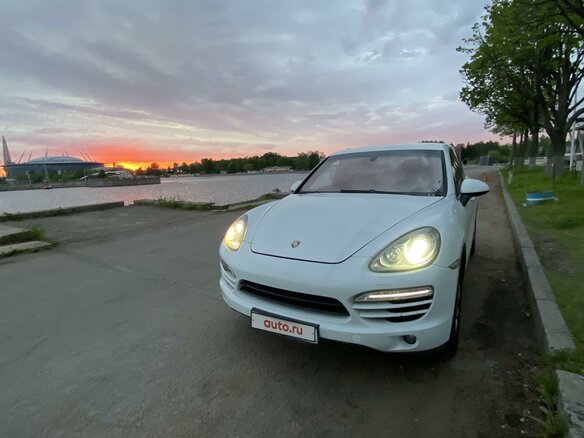 2012 Porsche Cayenne Diesel II (958), белый, 2590000 рублей - вид 1