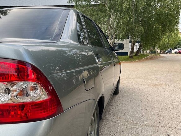 2008 Lada (ВАЗ) Priora I, серый, 200000 рублей - вид 5