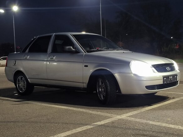 2008 Lada (ВАЗ) Priora I, серебристый, 335000 рублей - вид 1