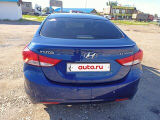 2012 Hyundai Elantra V (MD), синий, 1050000 рублей, вид 3