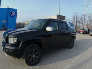2007 Honda Ridgeline I, чёрный, 1200000 рублей, вид 2