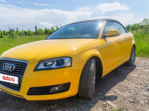 2008 Audi A3 II (8P) Рестайлинг 2, жёлтый, 1349999 рублей - вид 5