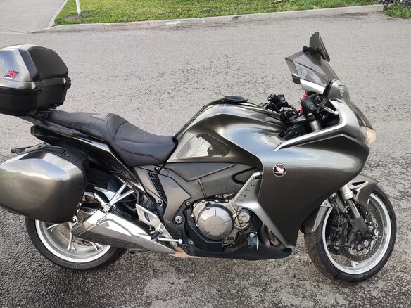 2013 Honda VFR 1200, серый, 1350000 рублей - вид 5