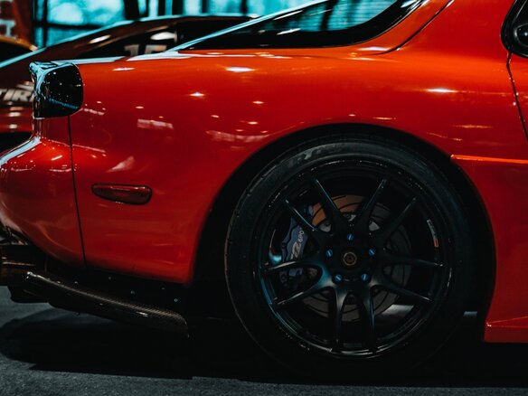 1993 Mazda RX-7 III (FD), красный - вид 2