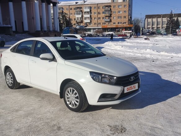 2018 Lada (ВАЗ) Vesta I, белый - вид 2