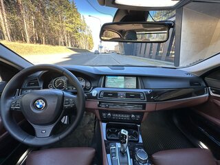 2012 BMW 5 серии 528i VI (F10/F11/F07), чёрный, 2350000 рублей, вид 5