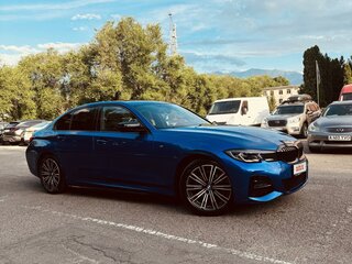 2021 BMW 3 серии 320i xDrive VII (G2x), синий, 4300000 рублей, вид 4