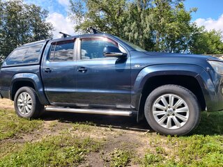 2011 Volkswagen Amarok I, серый, 1290000 рублей, вид 2