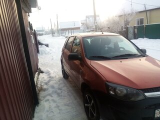2013 Lada (ВАЗ) Kalina II, оранжевый, 500000 рублей, вид 2