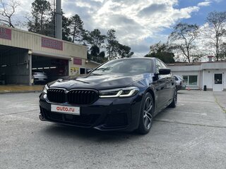 2021 BMW 5 серии 530i xDrive VII (G30/G31/G38) Рестайлинг, чёрный, 6700000 рублей, вид 1