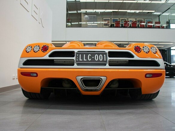 2008 Koenigsegg CCX, оранжевый - вид 2
