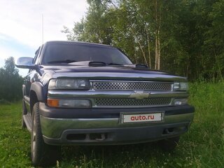 2003 Chevrolet Tahoe II, синий, 1250000 рублей, вид 3