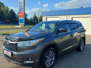 2014 Toyota Highlander III (XU50), серый, 3500000 рублей, вид 1
