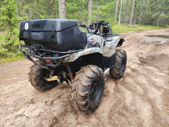 2013 Yamaha Grizzly 700, зелёный - вид 5