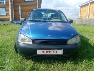 2008 Lada (ВАЗ) Kalina I, синий, 260000 рублей, вид 3