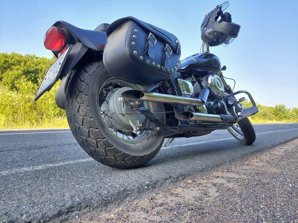 2004 Yamaha XVS400 Drag Star, чёрный, 350000 рублей - вид 8