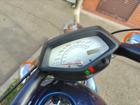 2020 Honda VT 1300CX Fury, синий, 850000 рублей, вид 5
