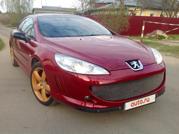 2006 Peugeot 407, красный - вид 1