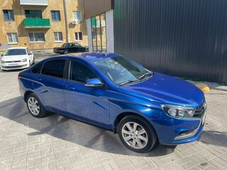 2019 Lada (ВАЗ) Vesta I, синий, 1180000 рублей, вид 5