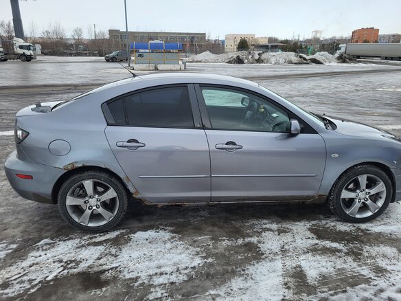 2004 Mazda 3 I (BK), серый, 465000 рублей - вид 1