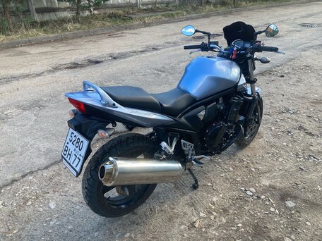 2010 Suzuki Bandit GSF 650, голубой, 460000 рублей, вид 4