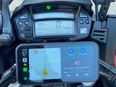 2017 Honda VFR 1200X (Crosstourer), красный, 1550000 рублей, вид 4
