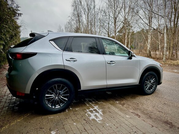 2021 Mazda CX-5 II, серебристый, 2300000 рублей - вид 6