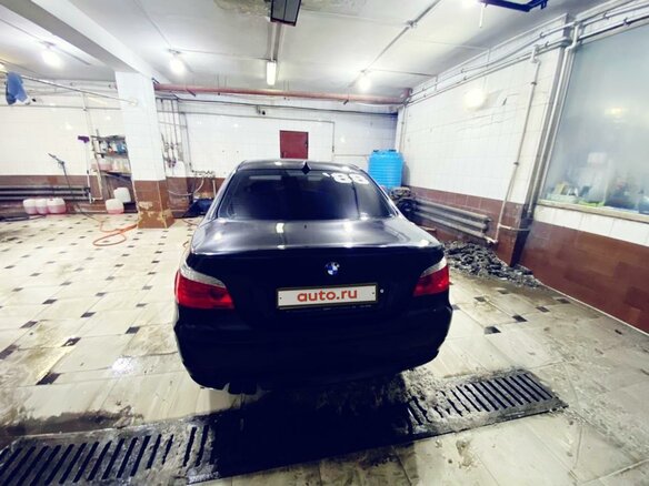 2008 BMW 5 серии 525xi V (E60/E61) Рестайлинг, чёрный - вид 9