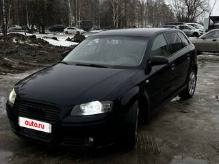 2007 Audi A3 II (8P) Рестайлинг 1, синий, 790000 рублей, вид 1