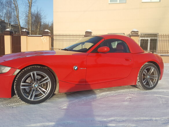 2007 BMW Z4 I (E85/E86) Рестайлинг, красный - вид 7