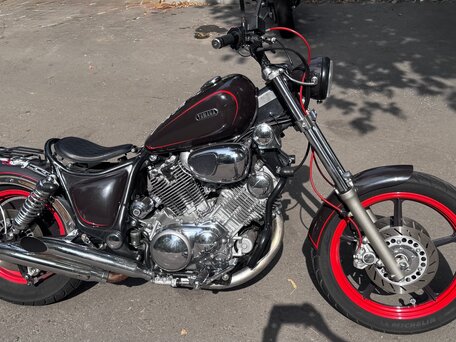 1993 Yamaha XV1100 Virago, коричневый, 400000 рублей, вид 2