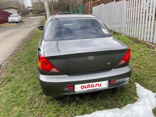 2006 Kia Spectra I Рестайлинг 2, серый, 180000 рублей, вид 4