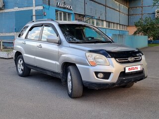 2009 Kia Sportage II Рестайлинг, серебристый, 650000 рублей, вид 2