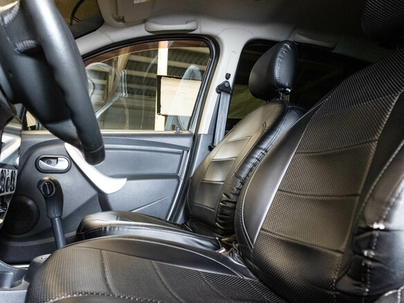 2014 Renault Sandero I, серебристый, 1000000 рублей - вид 8