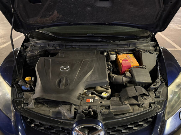 2010 Mazda CX-7 I Рестайлинг, синий, 820000 рублей - вид 13